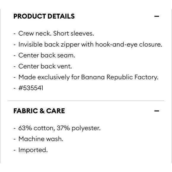 Banana Republic | Plaid Tweed Style Dress - Picture 15 of 15